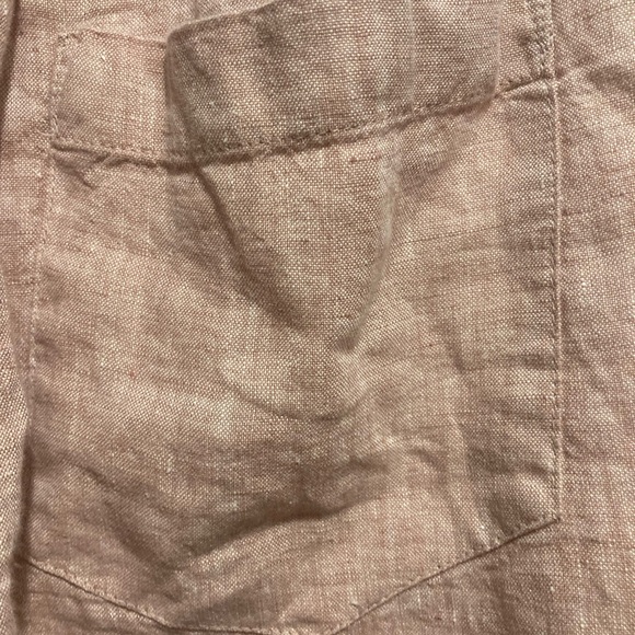 Cynthia Rowley Linen wide leg capris - Picture 7 of 7